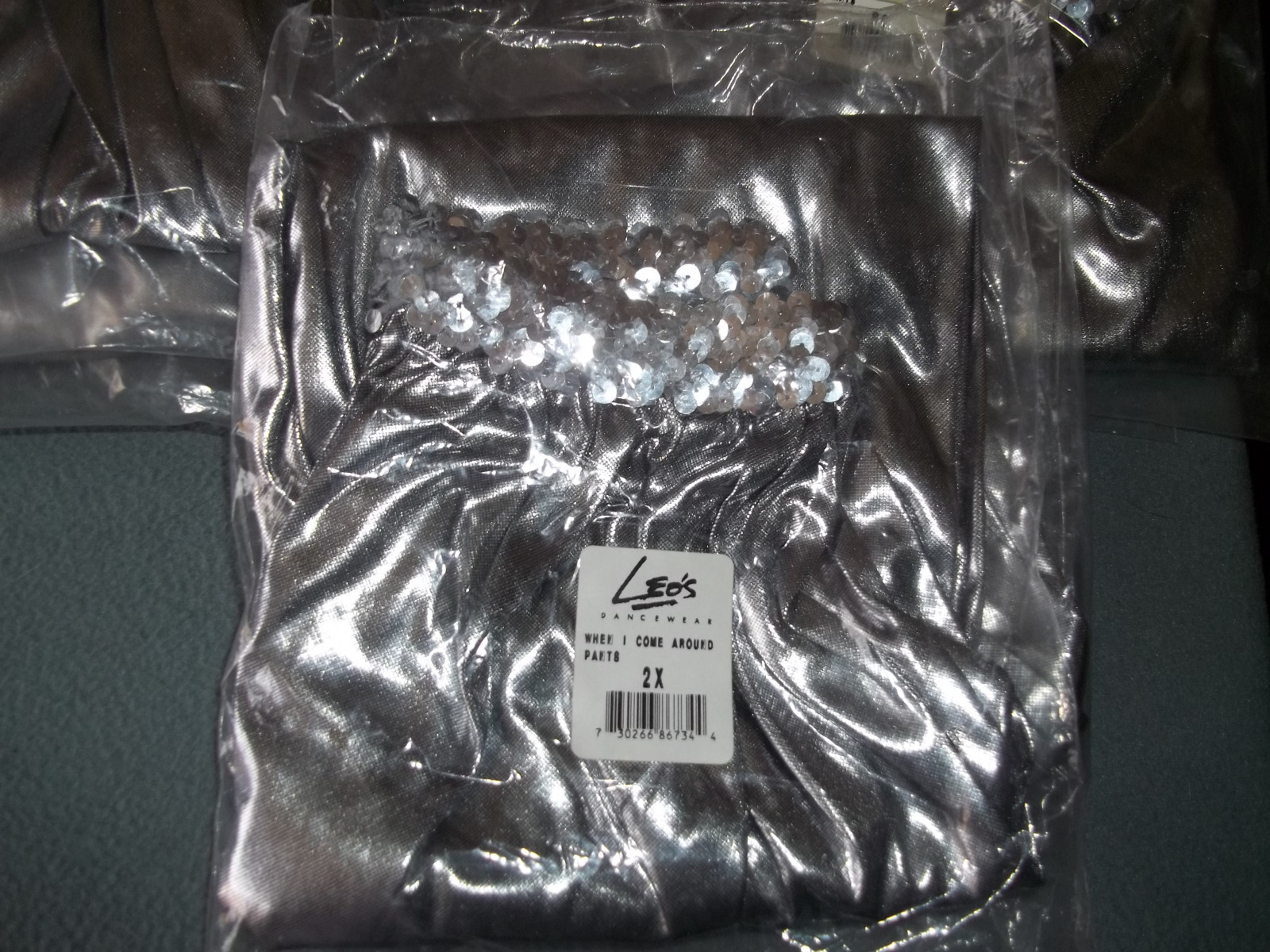 NWT Dance Pants - Silver