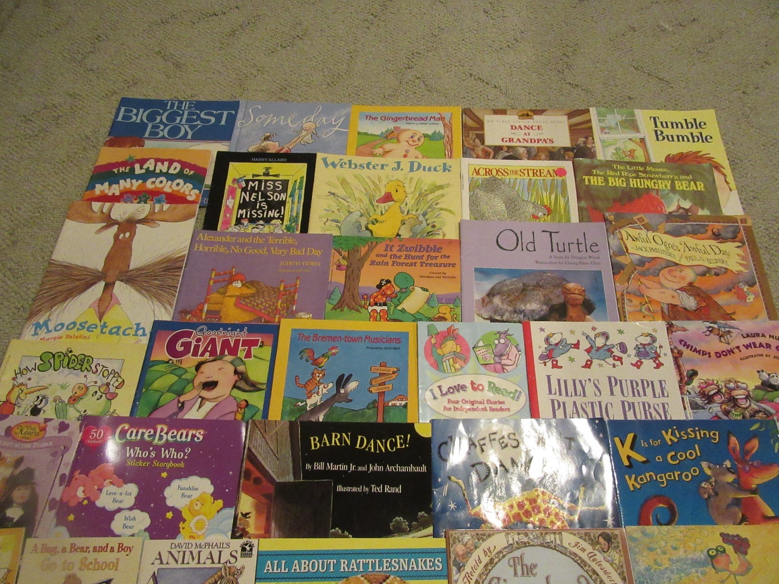 Lot of 100 Scholastic Children's Picture Books Well Known Authors VGC SC