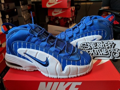 penny hardaway pinstripe shoes