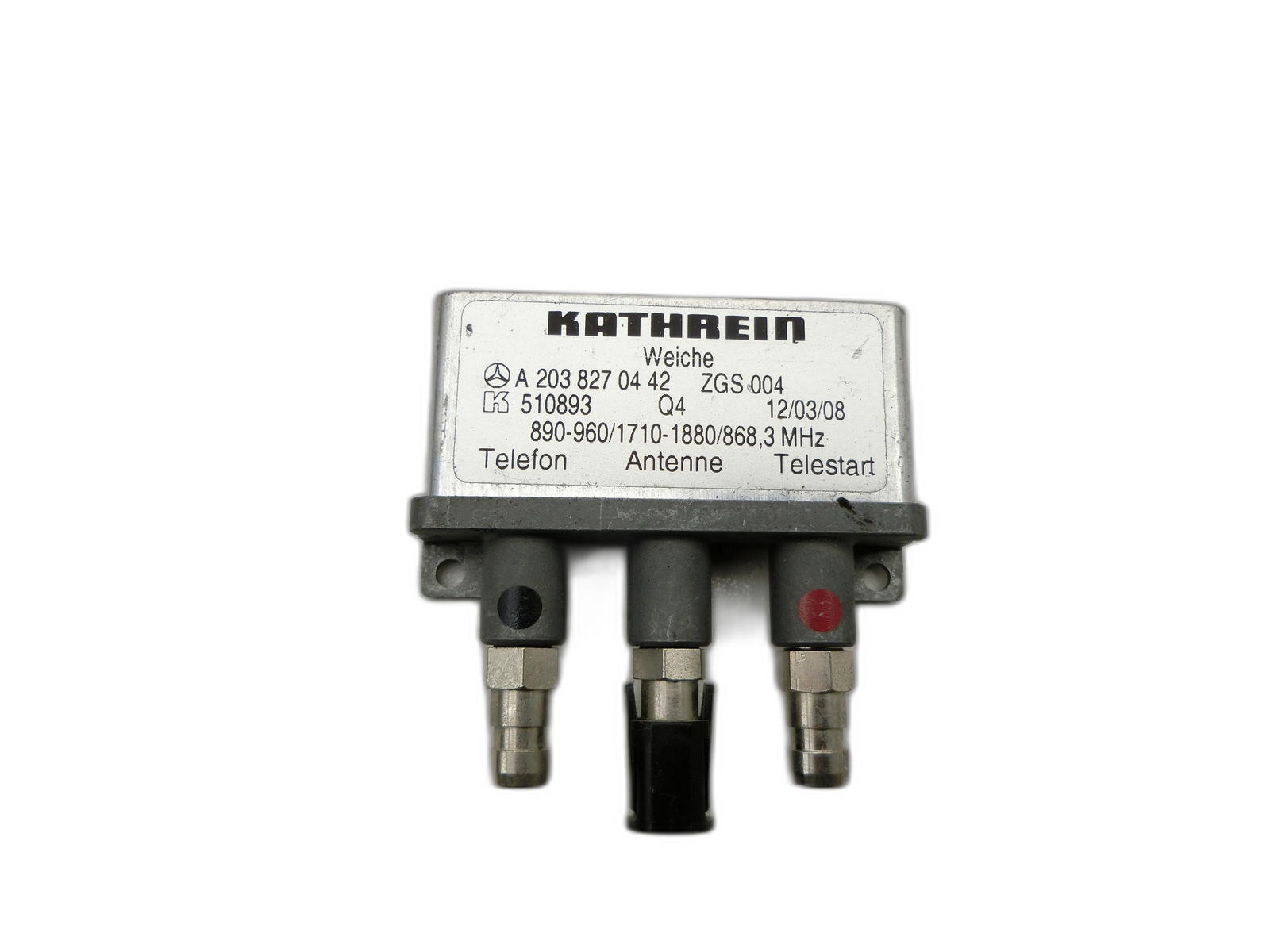 Mercedes S211 W211 E350 06-09 Antennenverstärker Weiche Antenne Telestart  - Bild 1