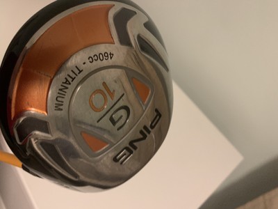 Ping G10 Driver / 9 Degree / Stiff Flex/ Right Handed With Headcover