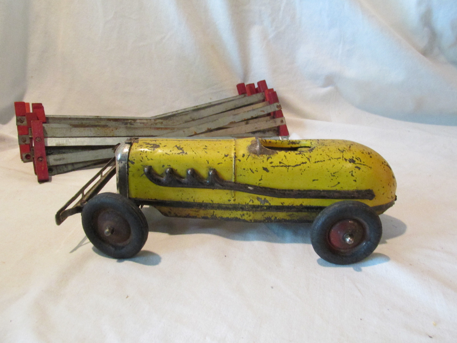 1930s Electricar Kokomo Rare Race Car Slot w Track 12