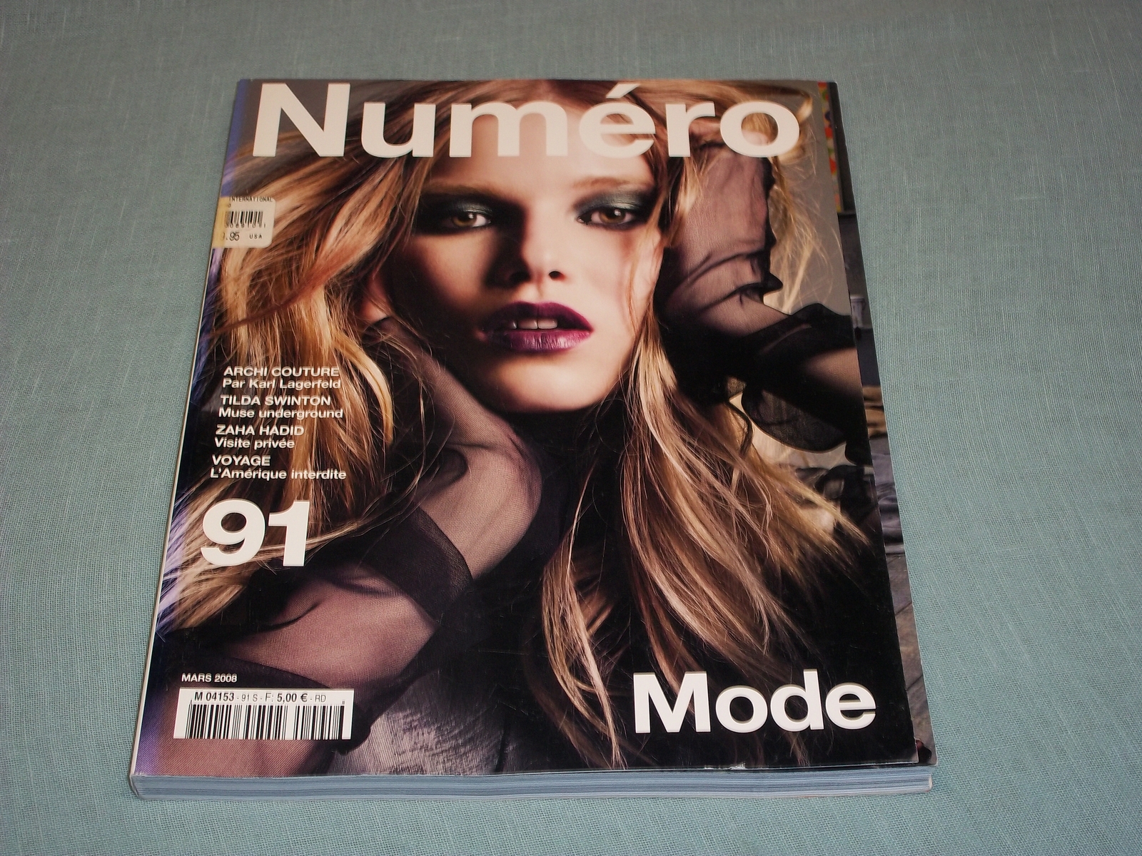 Numero Magazine 2011 2012 2013 2017 17冊 2008 MARCH NUMERO MAGAZINE # 91 - SUVI KOPONEN - HIGH END