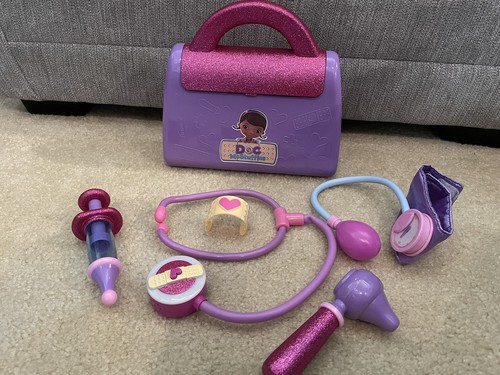 Disney Junior Doc McStuffins Toy Hospital Doctor's Bag & 5 Piece Set Light/sound | eBay Disney Junior Doc McStuffins Toy Hospital Doctor's Bag & 5 Piece Set Light/sound | eBay