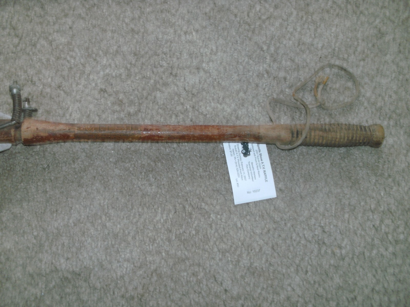 VINTAGE RARE MANUAL CLAY PIGEON THROWER NO MANUFACTURER NAME SEE PIC FOR MEASURE