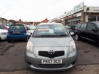 2007 Toyota Yaris 1.3 VVT-i Zinc 5-Door From £3,695 + Retail Package HATCHBACK P