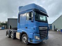 DAF XF AUTO (480 BHP) 6x2 HIGH ROOF DOUBLE SLEEPER WITH WET KIT / TIPPING GEAR