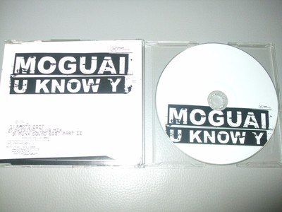 Moguai - U Know Y (CD) 3 Tracks - Nr Mint - You Know Why