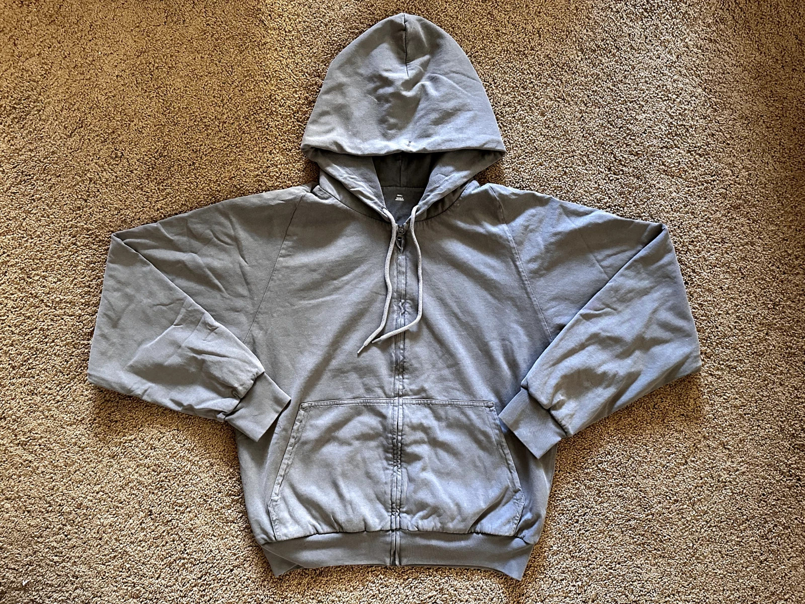 トップス Yeezy Gap Zip Hoodie Poetic Gray L yzy Yeezy x Gap Zip Up Hoodie Poetic Grey Men's - US