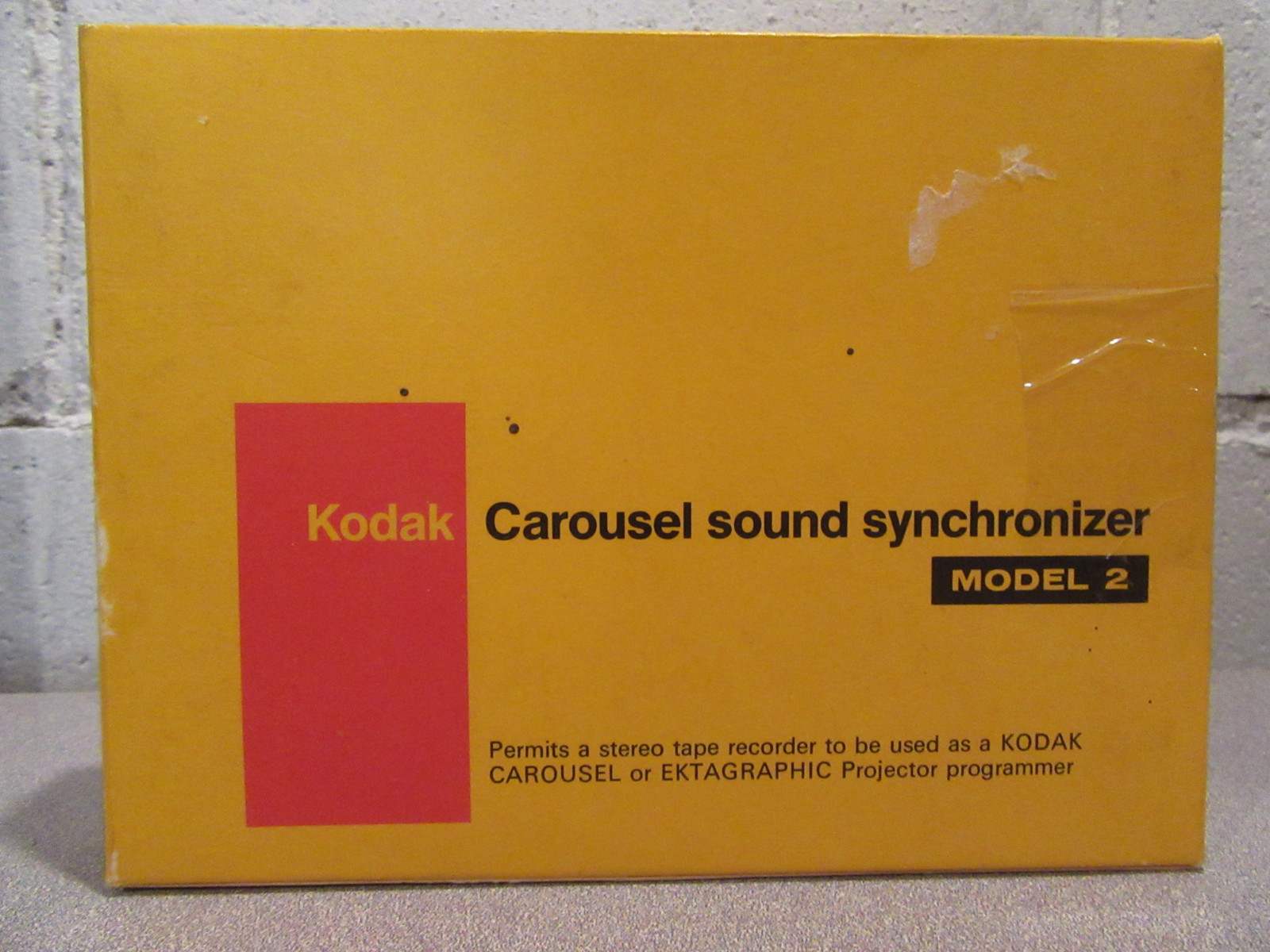 Vintage Kodak Carousel Sound Synchronizer Model 2