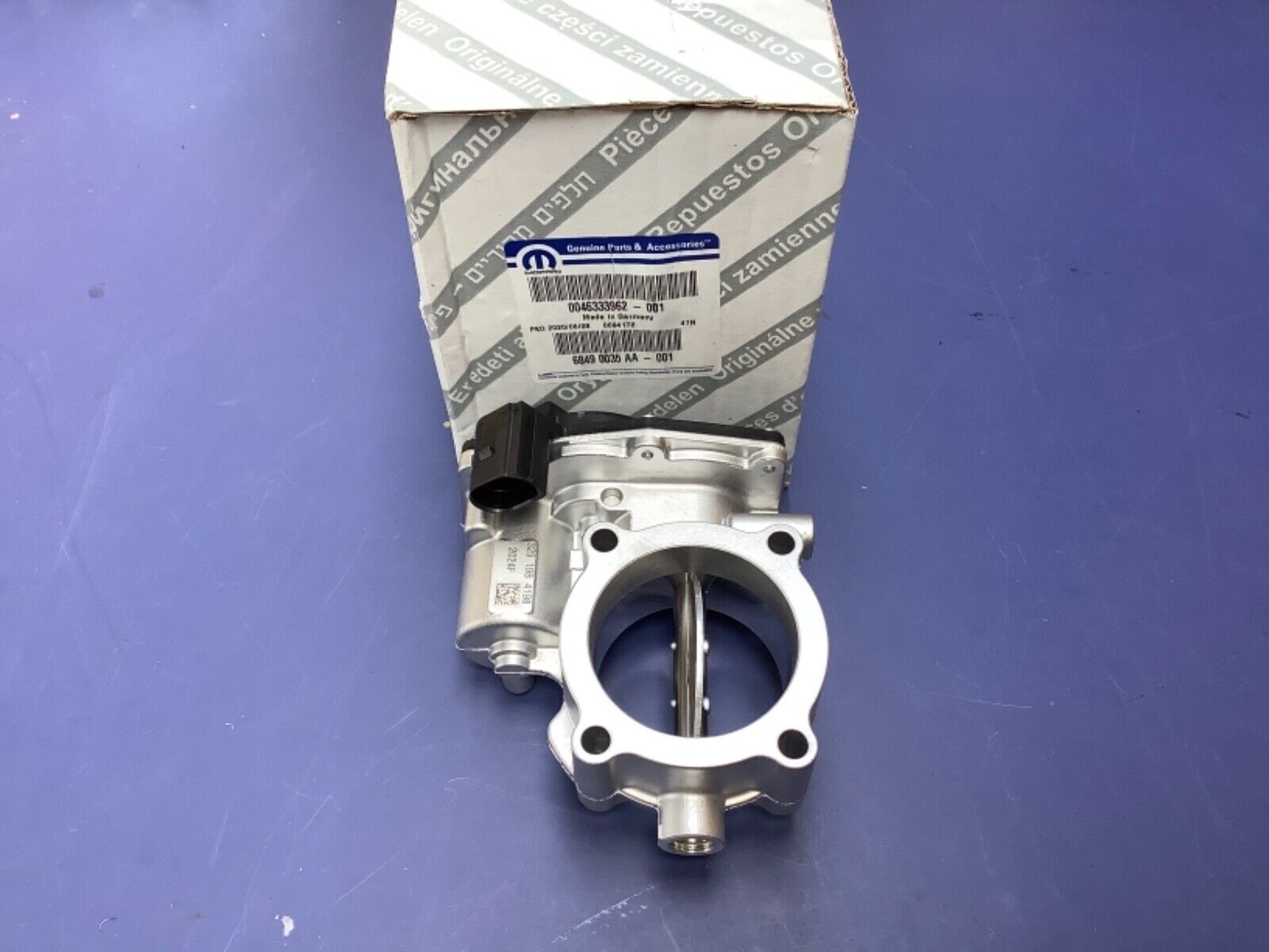 Genuine Mopar Throttle Body For Jeep Grand Cherokee WK CRD Genuine Mopar Throttle Body For Jeep Grand Cherokee WK CRD