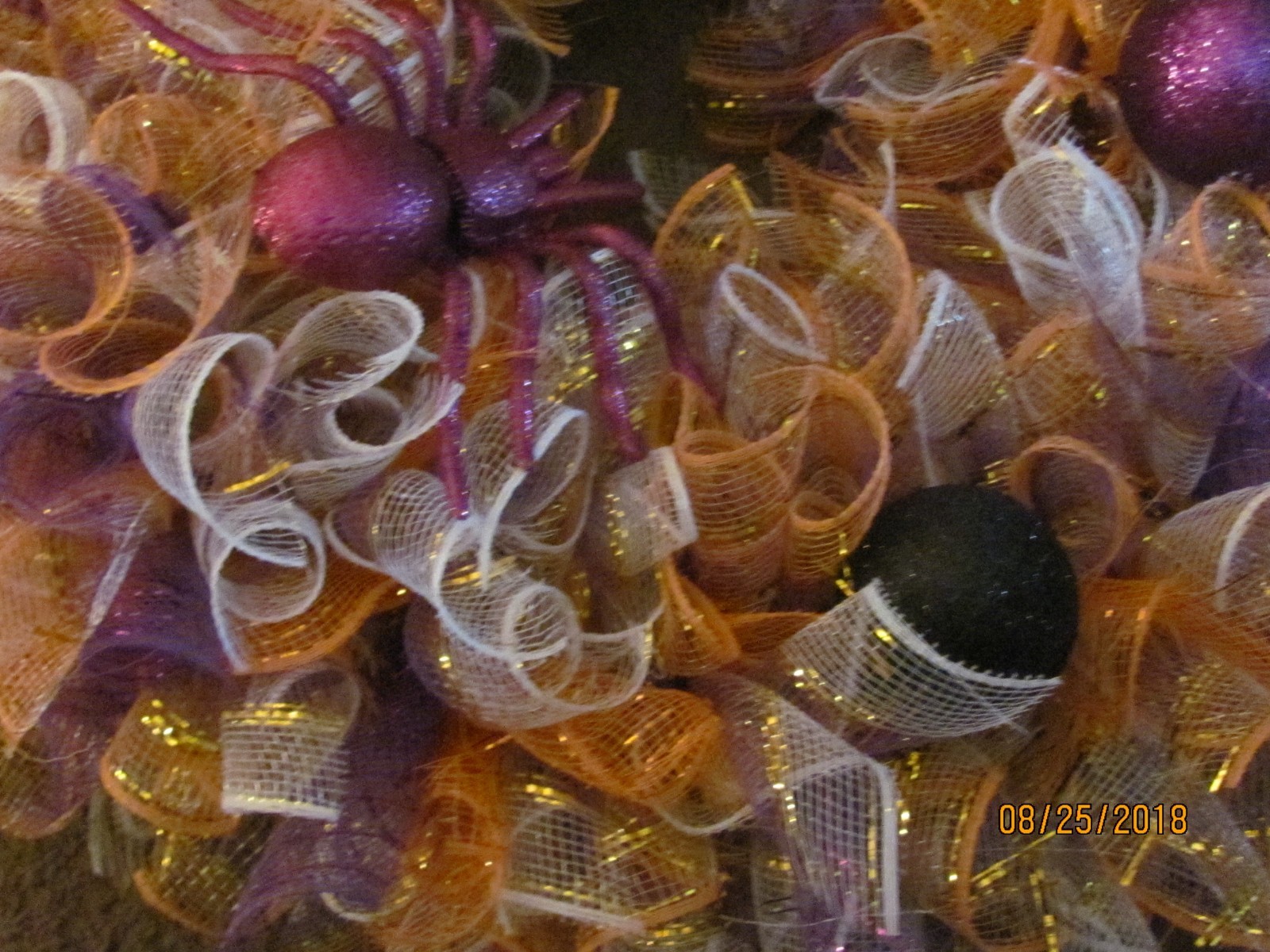 BEAUTIFUL PURPLE/WHITE/ORANGE 20