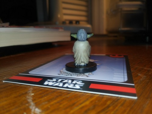 Star Wars Miniatures Yoda of Dagobah Champions of the Force with card no 45/60