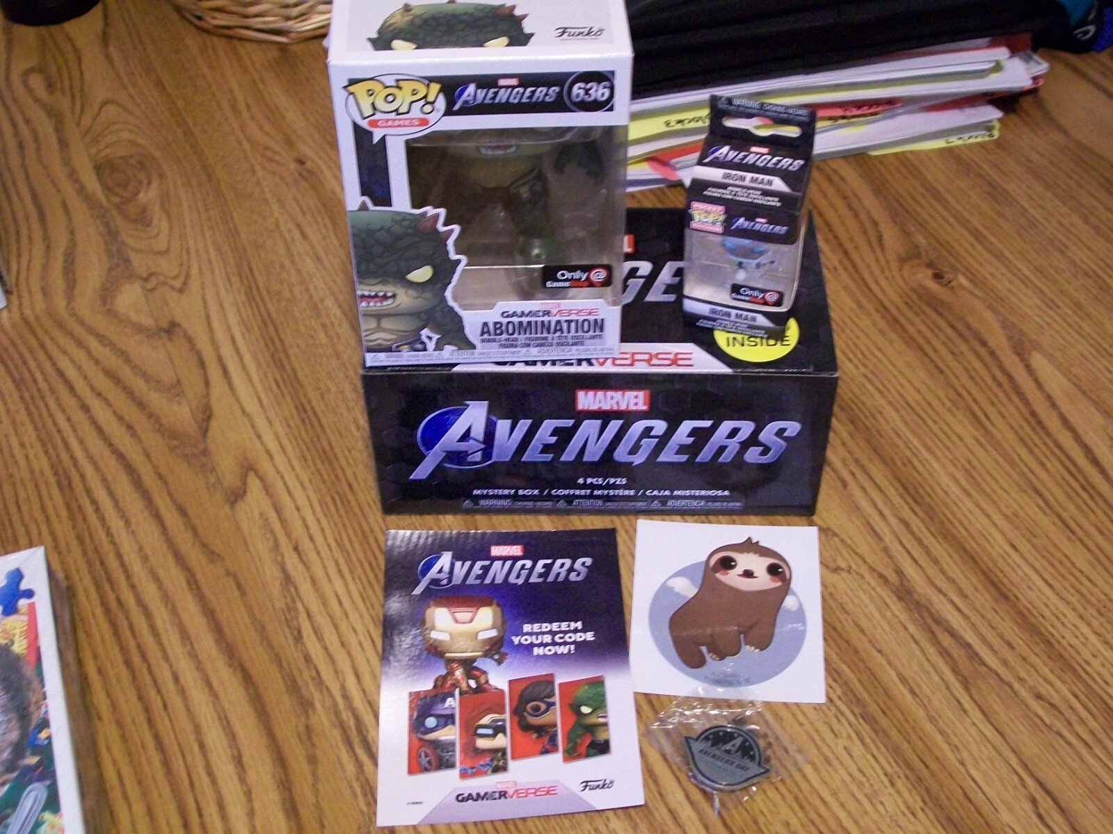 Funko Pop Marvel Avengers Gamerverse Box, Abomination Pop, Gamestop Excl.  #636 | eBay