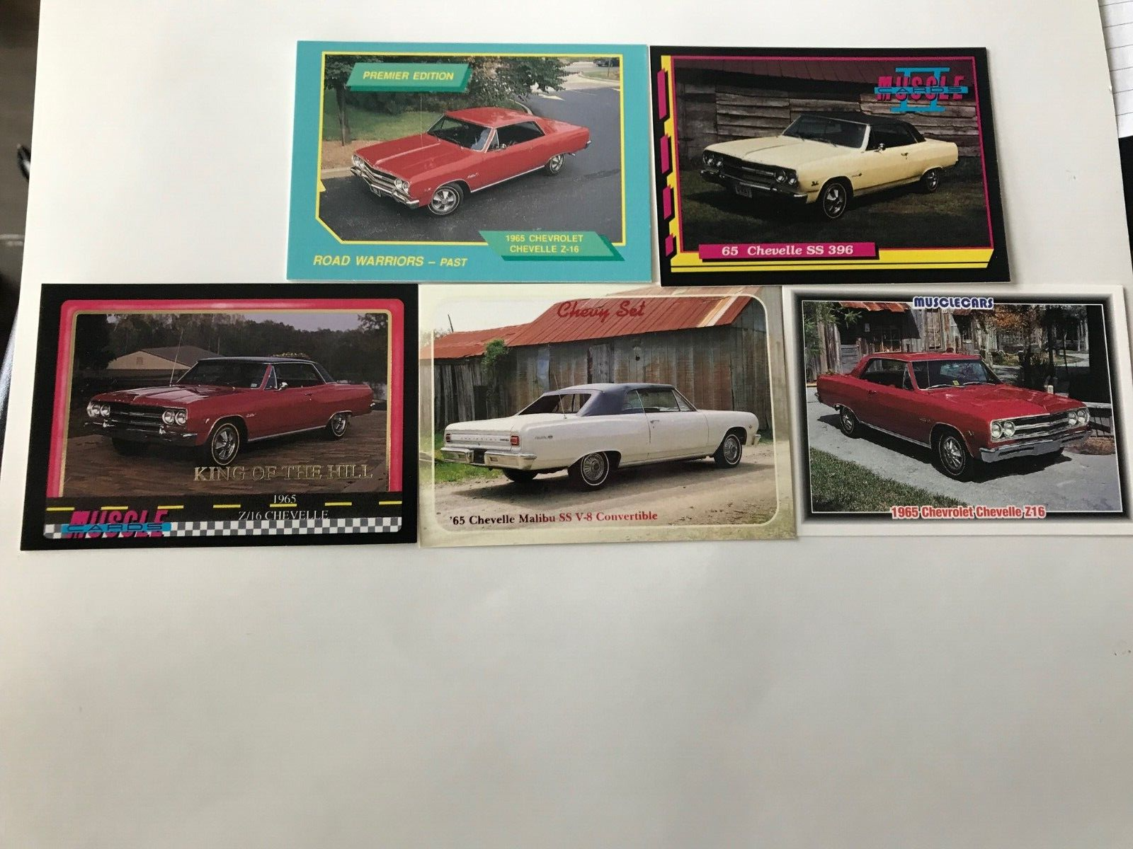1965 65 CHEVELLE SS Z-16 396/375 HP special insert cards | eBay