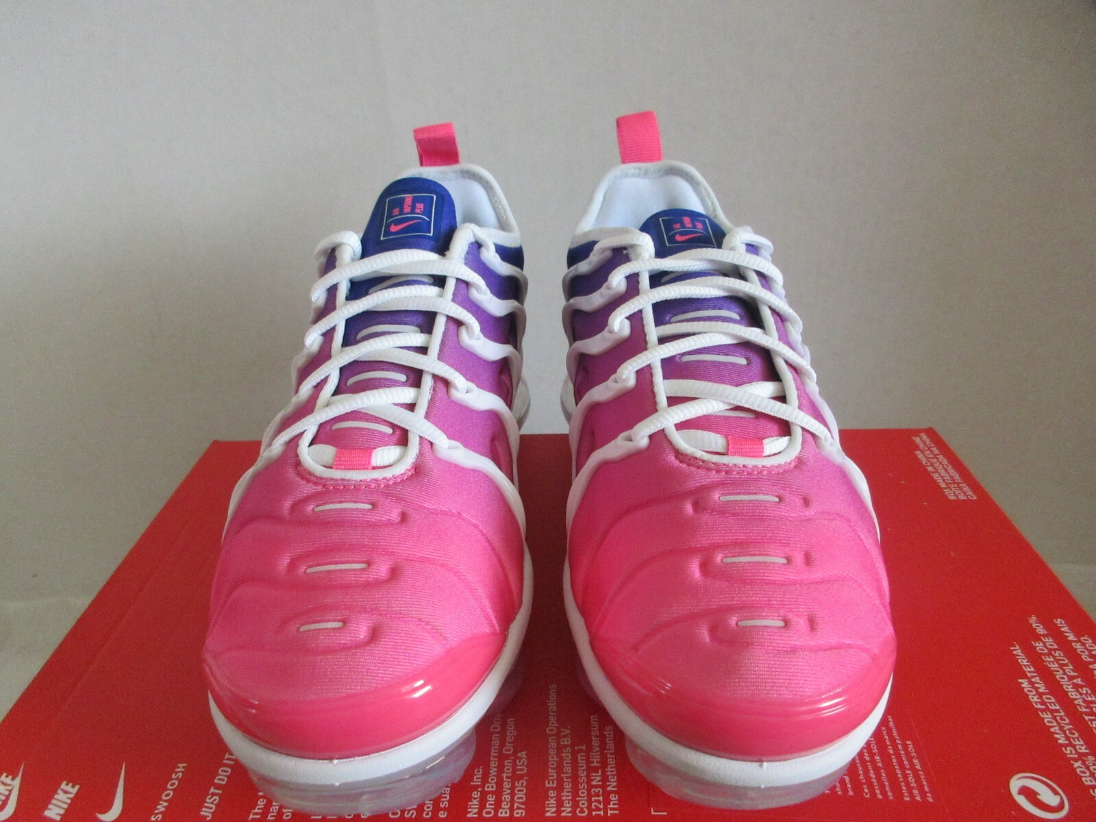 Pre-owned Nike Wmns  Air Vapormax Plus Multi Color-pink Blast-concord Sz 6 [dc2044-900] In Pink