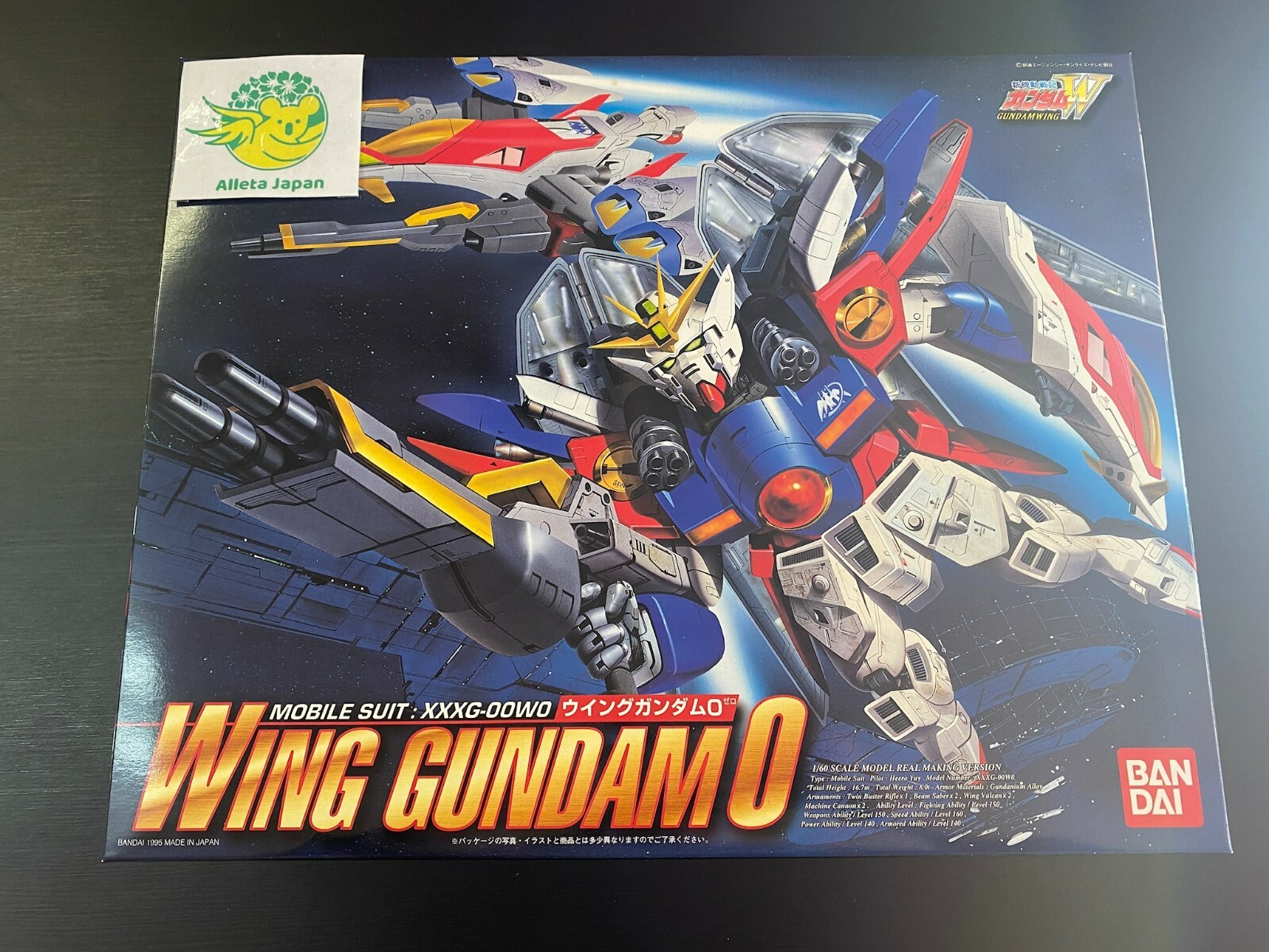 WING GUNDAM O 1/60 スケール BANDAI Bandai PG Wing Gundam ZERO XXXG-00W0 1/60 Model Kit > Anime
