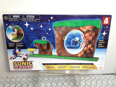 Sonic The Hedgehog Green Hill Zone Playset 10 pcs. w/ Sonic figure 