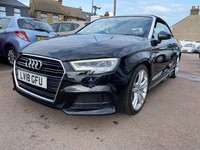 2018 Audi A3 1.5 TFSI S Line 2dr S Tronic CONVERTIBLE Petrol Automatic