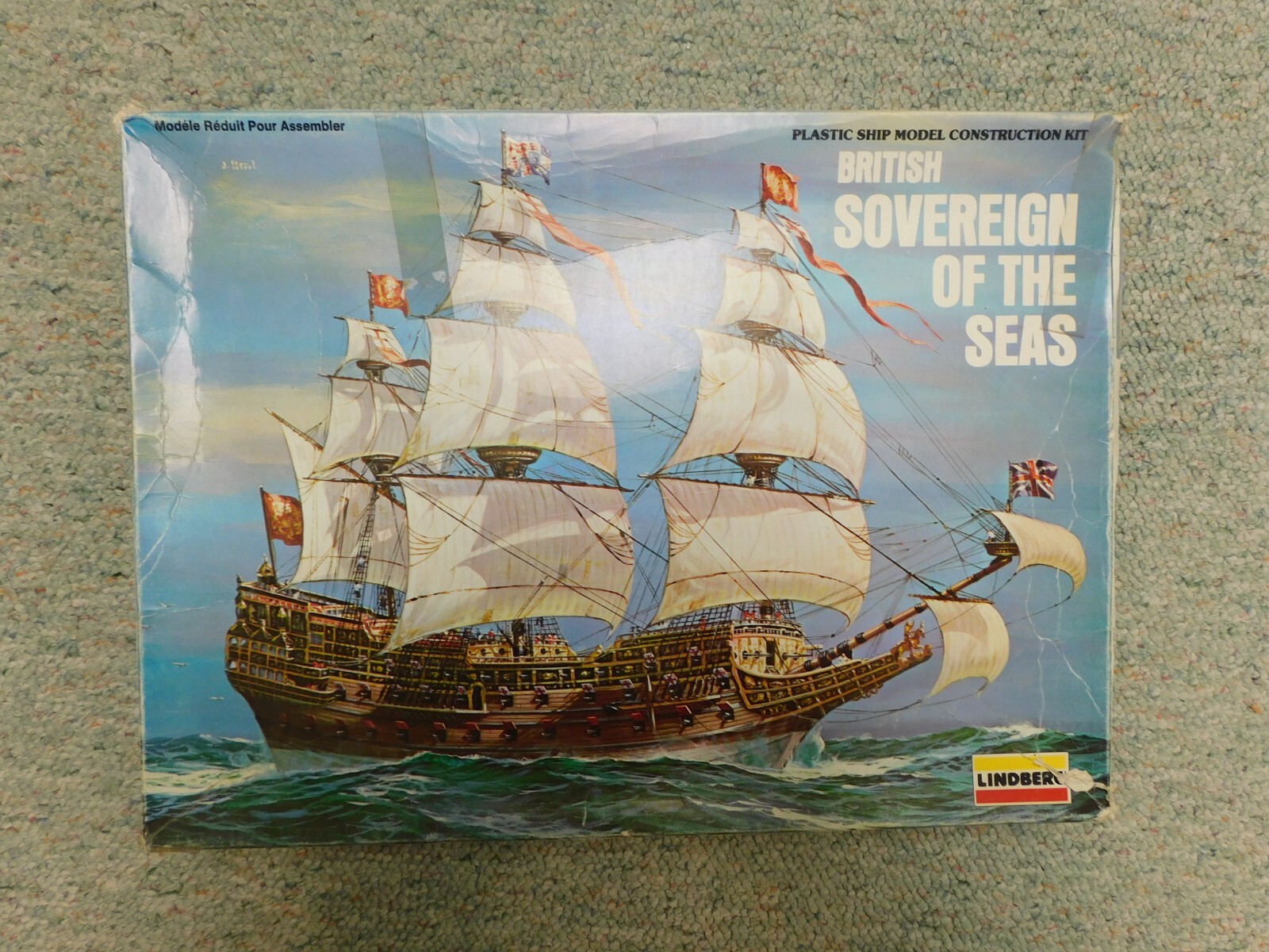 Lindberg 1/250 Kit# 854 British Sovereign of the Seas | eBay