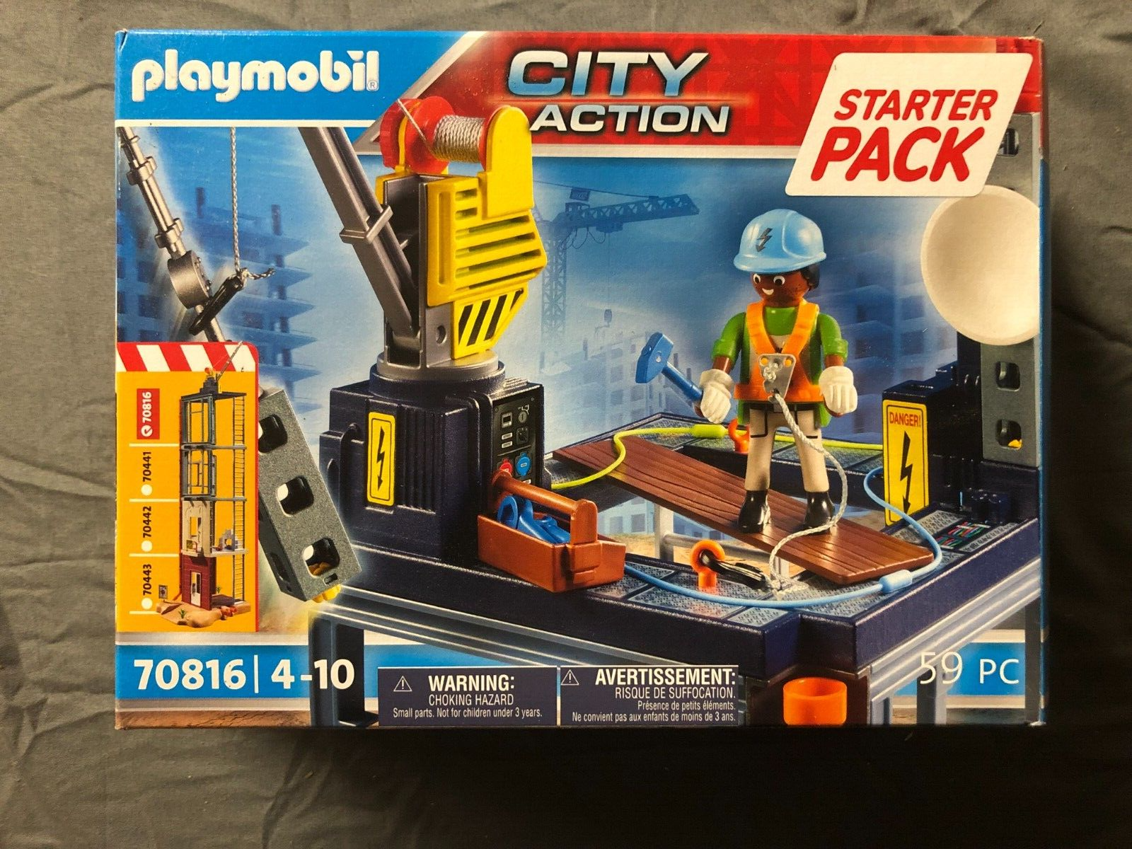 Playmobil City Action - Starter Pack Construction Site 70816