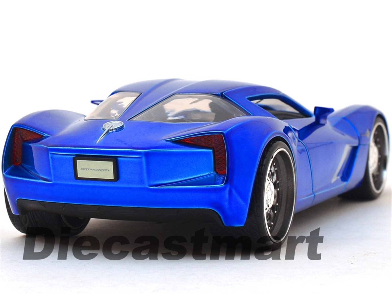 2009 CHEVROLET CORVETTE STINGRAY CONCEPT BLUE 1:24 DIECAST