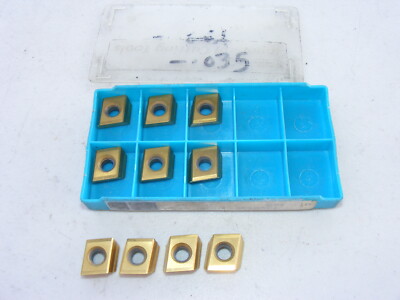6 new - Ingersoll STK 9H536 SELF43-01 Grade 708 I **PLUS 4 used Inserts (b)