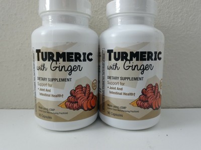 2 Invite Health   Extra Strength Turmeric w/ Ginger 550mg 90 Count BB 07/2024