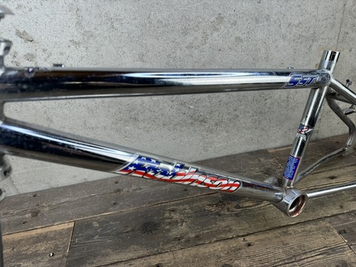 Robinson 20” Bmx Frame And Fork Vintage Old Mid School Bmx