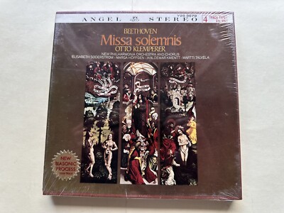 Beethoven: Missa Solemnis (1966) Reel 3 ¾ ips 4-Track Stereo SEALED