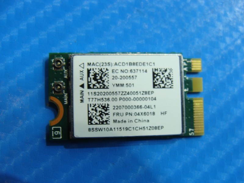 Lenovo 15.6” G50-45 Genuine Laptop Wireless WiFi Card 04X6018 BRCM1079