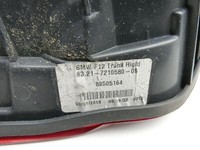 BMW F06 640d 12-18 Gran Coupe Rückleuchte Heckleuchte für Klappe Innen Rechts BMW F06 640d 12-18 07.02.2018 7210580... Vorschau 5
