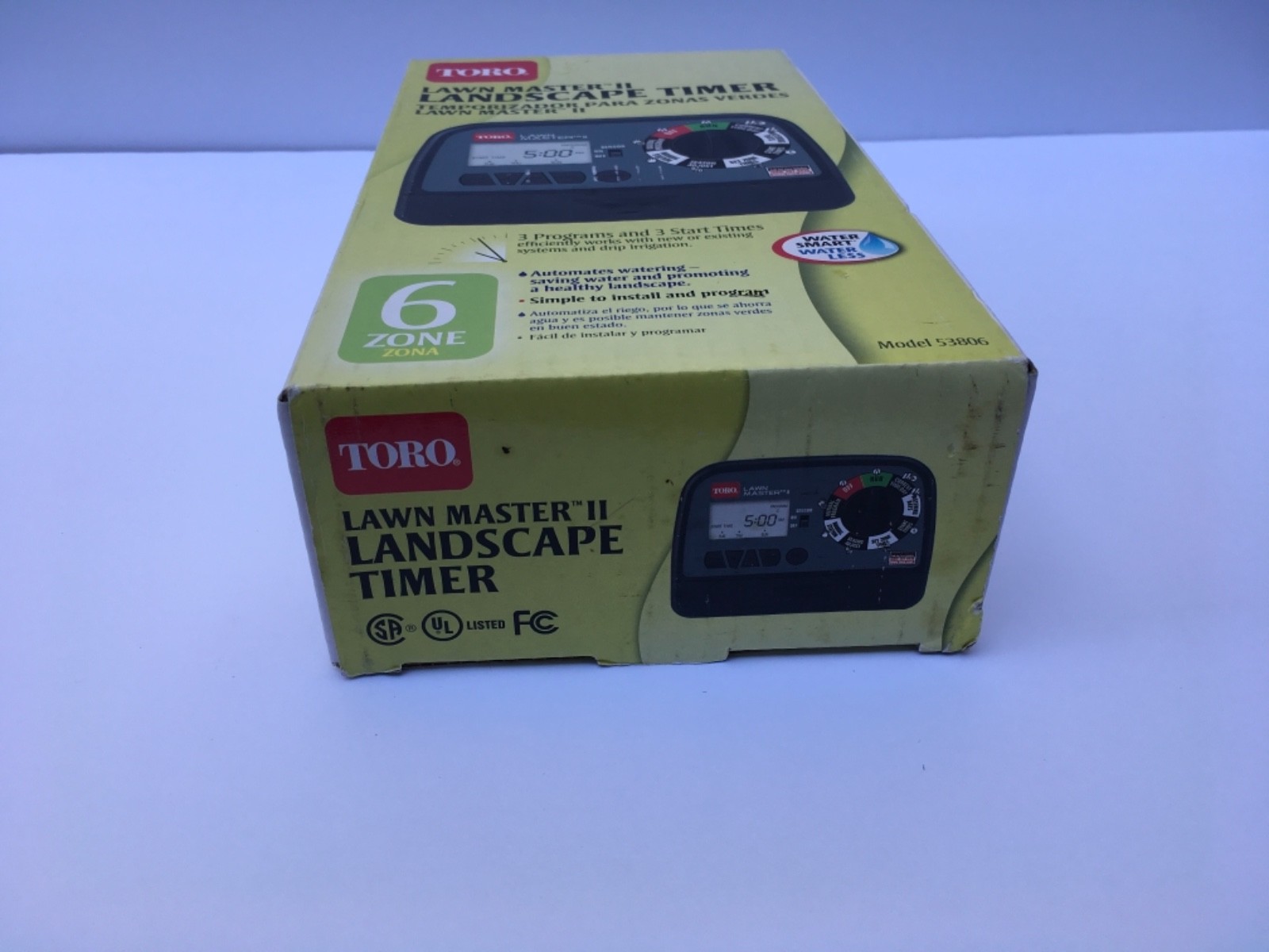 Toro Lawn Master ll Landscape Timer #53806 6 Zone 3 Programs and Start Times