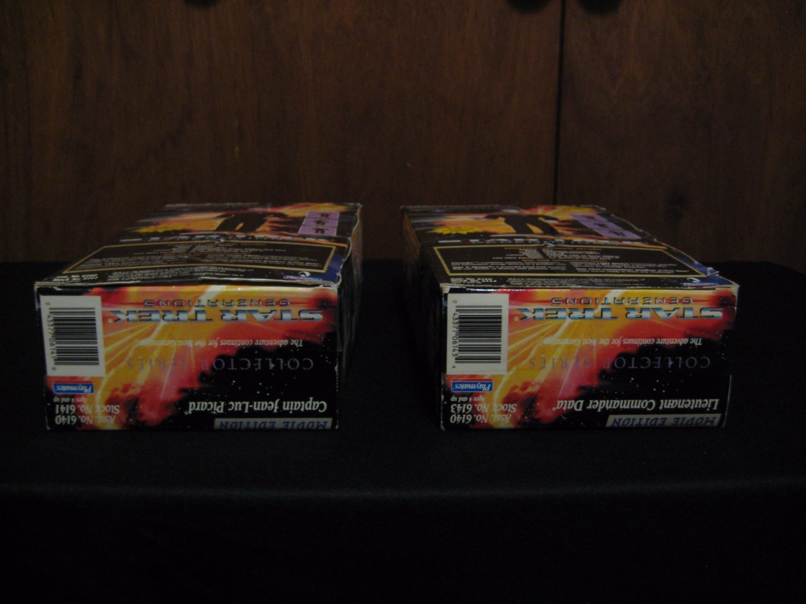 1994 Playmates Star Trek Collector Series Movie Edition Figures Picard Data NIP