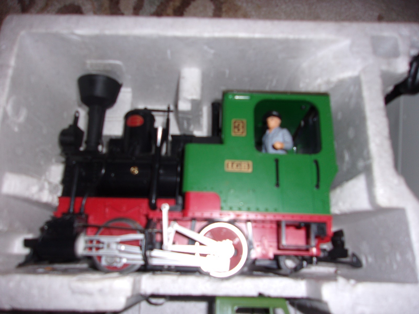 LGB  The Work  Set #72430 Engine, 2 cars and men