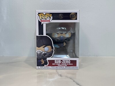 Funko POP! Movies: Mortal Kombat: Sub-Zero #1057 Vinyl Figure New in Box