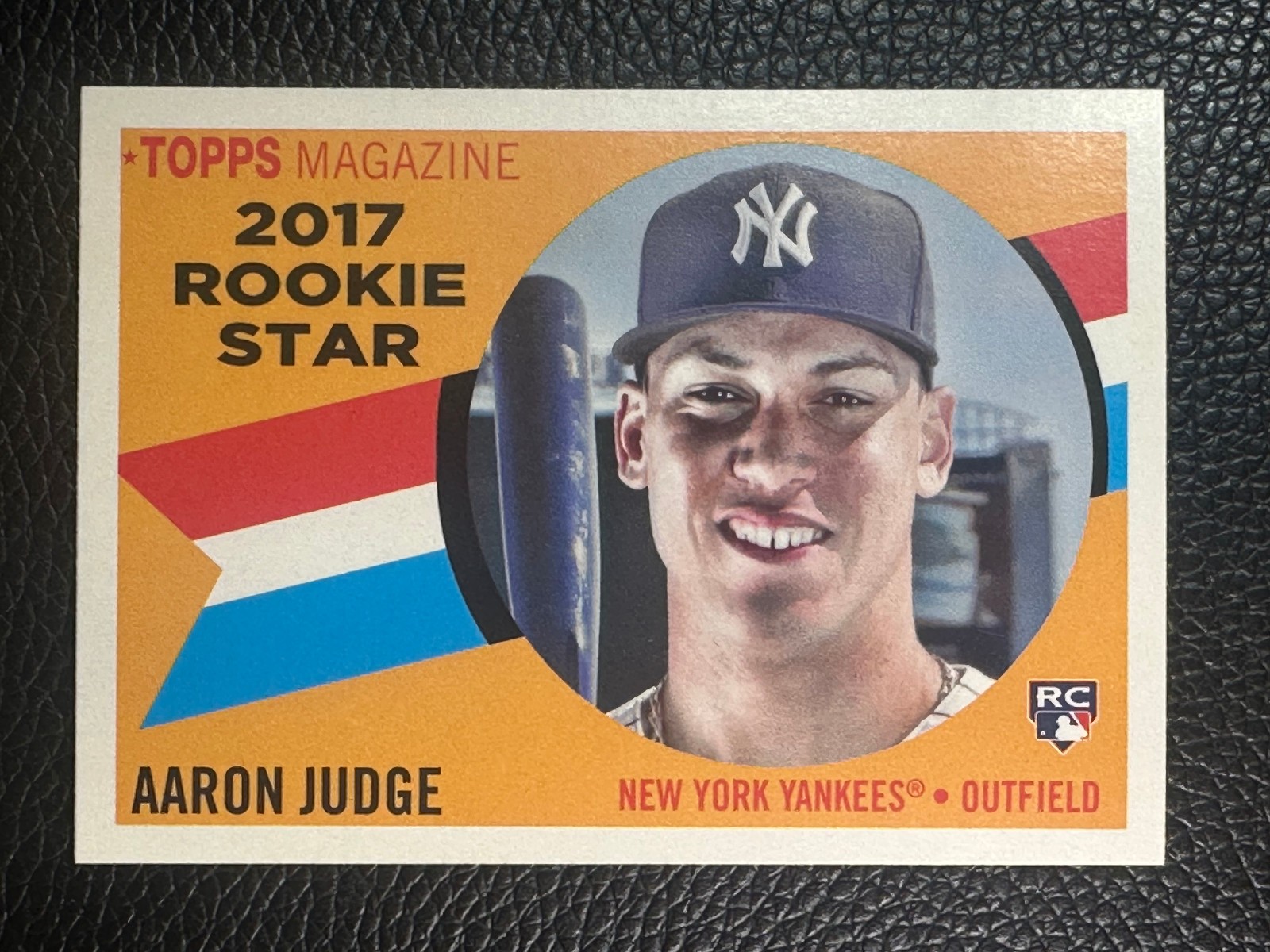 2017 Topps Archives 1960 Topps Magazine Rookie Stars #RS9 Aaron Judge RC Rookie