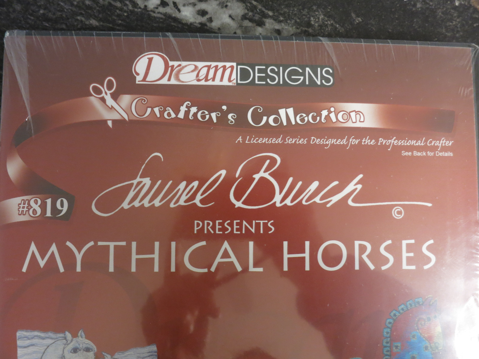 Mythical Horses/Laurel Burch #819 OESD Bernina Artista Embroidery  Memory Card