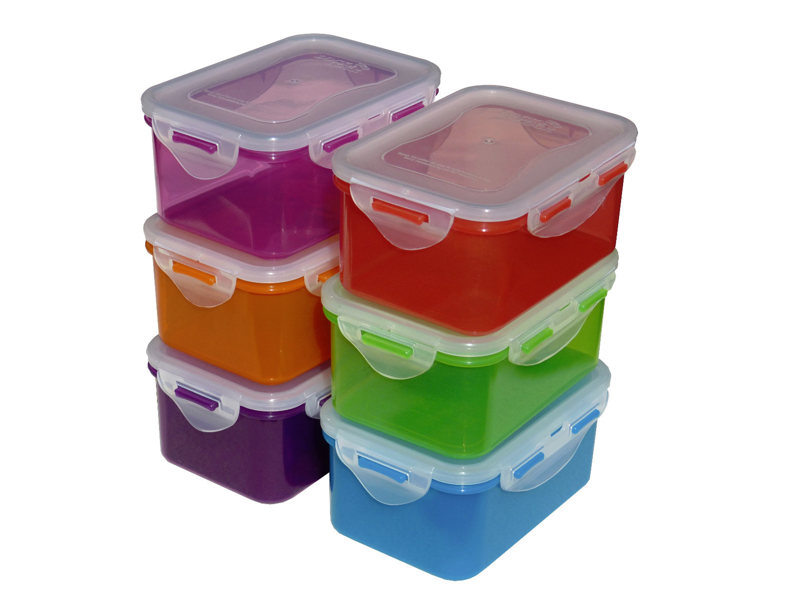 LocknLock Frischhaltedosen-Set – 6 Stück à 600 Ml, Luftdicht, Für Mikrowelle & Gefrierschrank