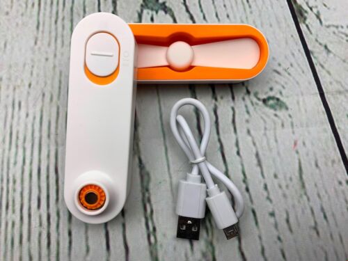 Handheld Fan Mini USB Portable Fan Rechargeable Personal Fan D...