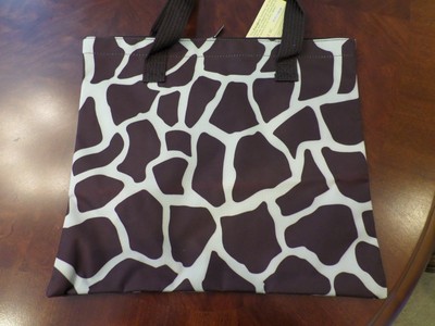 NEW!  GIRAFFE PRINT TOTE/ TRAVEL