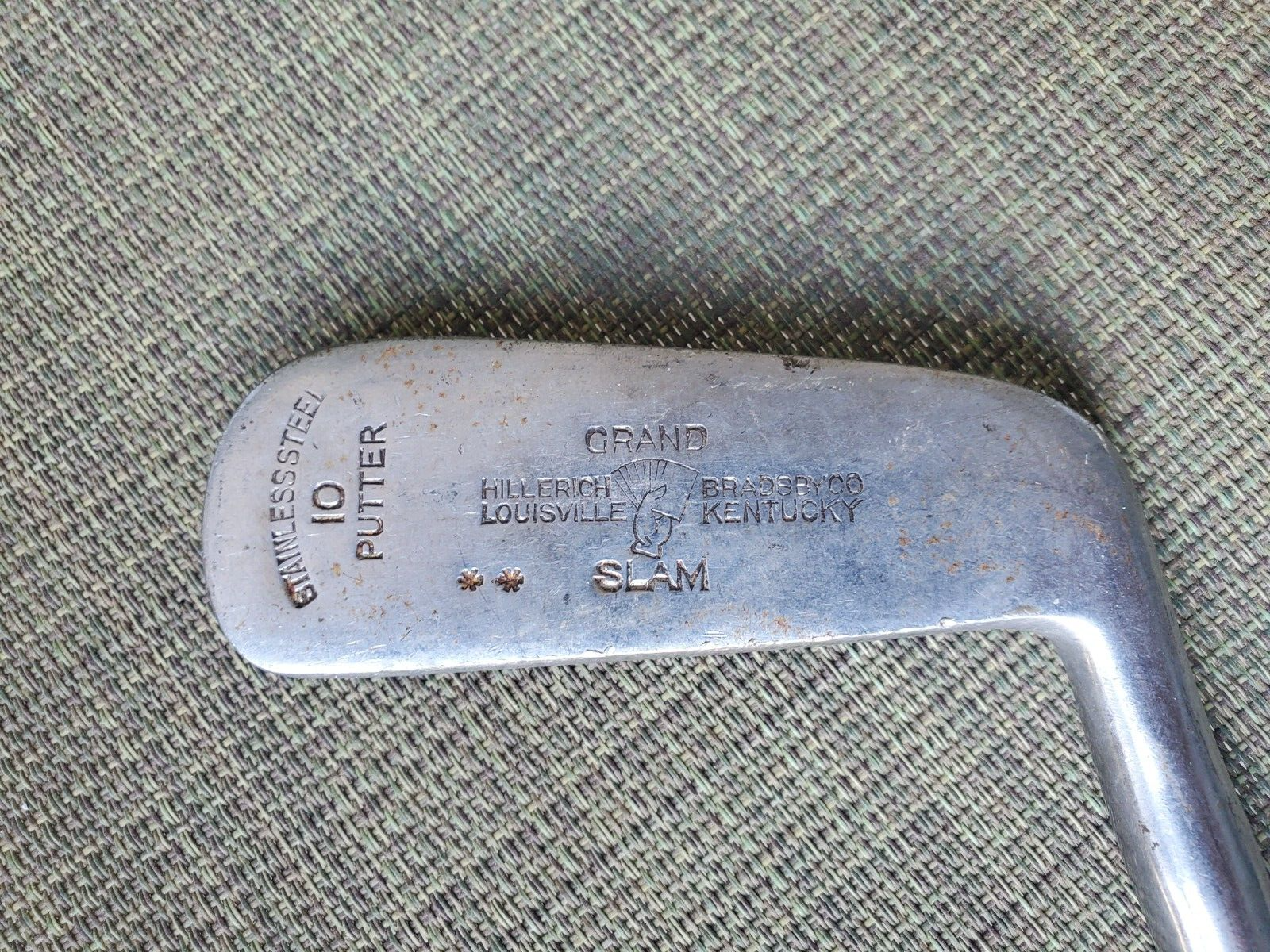 LOUISVILLE GRAND SLAM PUTTER Right Handed Heel Shafted Original Grip 4.5