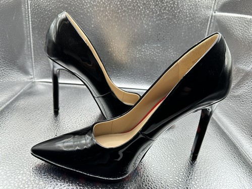 靴 CLANE MIX LINE PUMPS Amazon.com | Women's Chunky Heel Pumps Cross Strap Closed