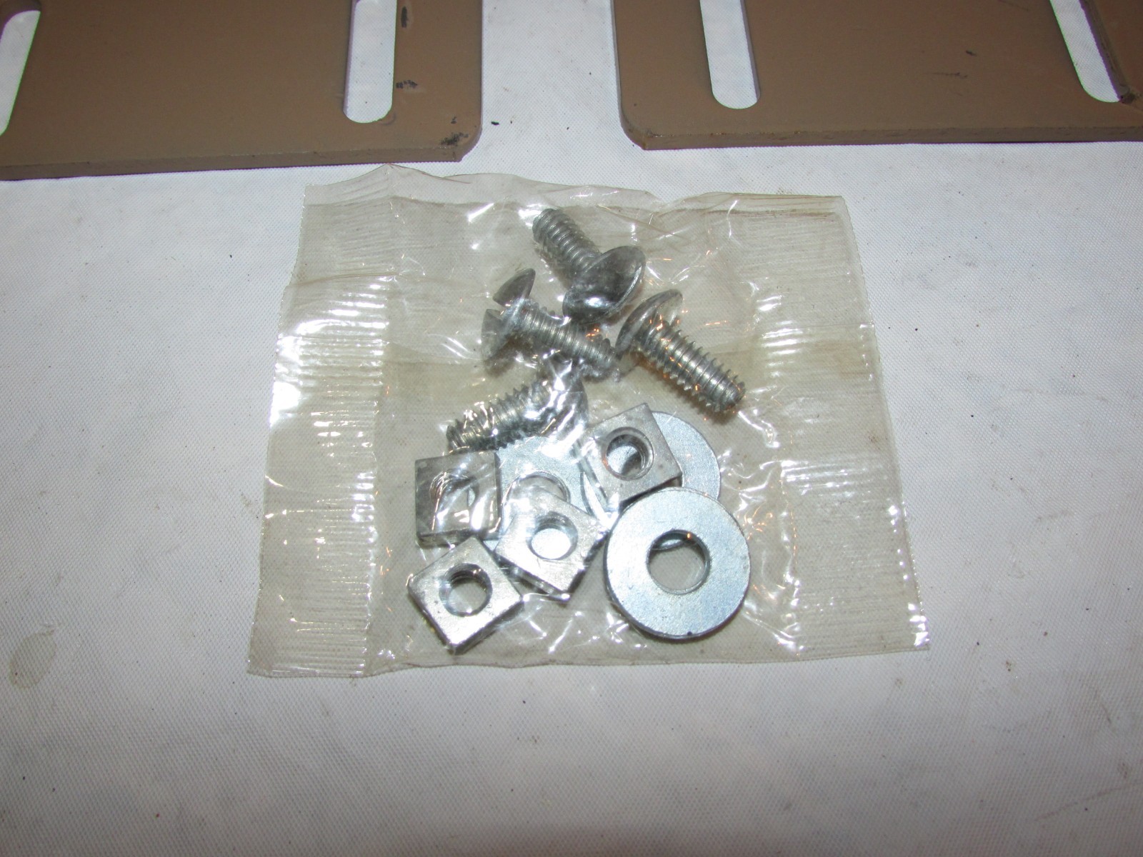 Western Bed Products Co. Headboard Adapter Plates With Hardware NOS Heavy Duty