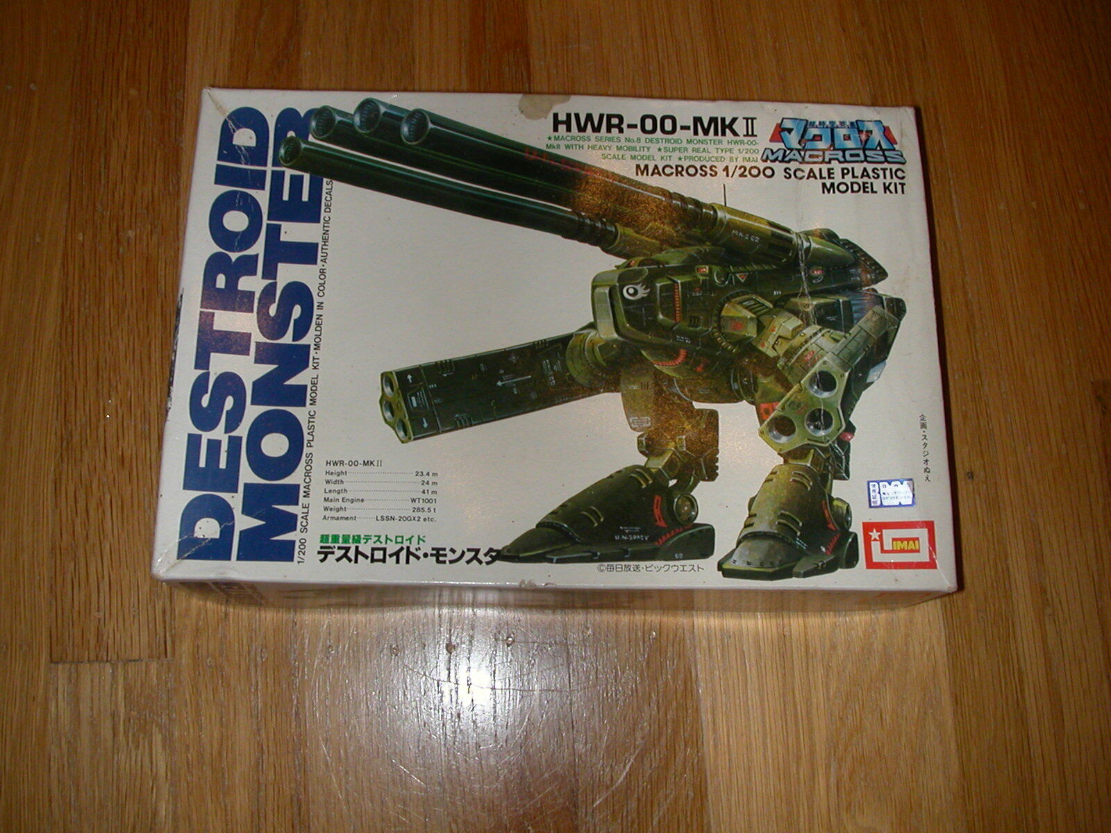 バンダイ DESTROID MONSTER HWR-00-MK1 1/200 1/200 Scale Macross Destroid Monster Kit HWR-00-MKII Bandai