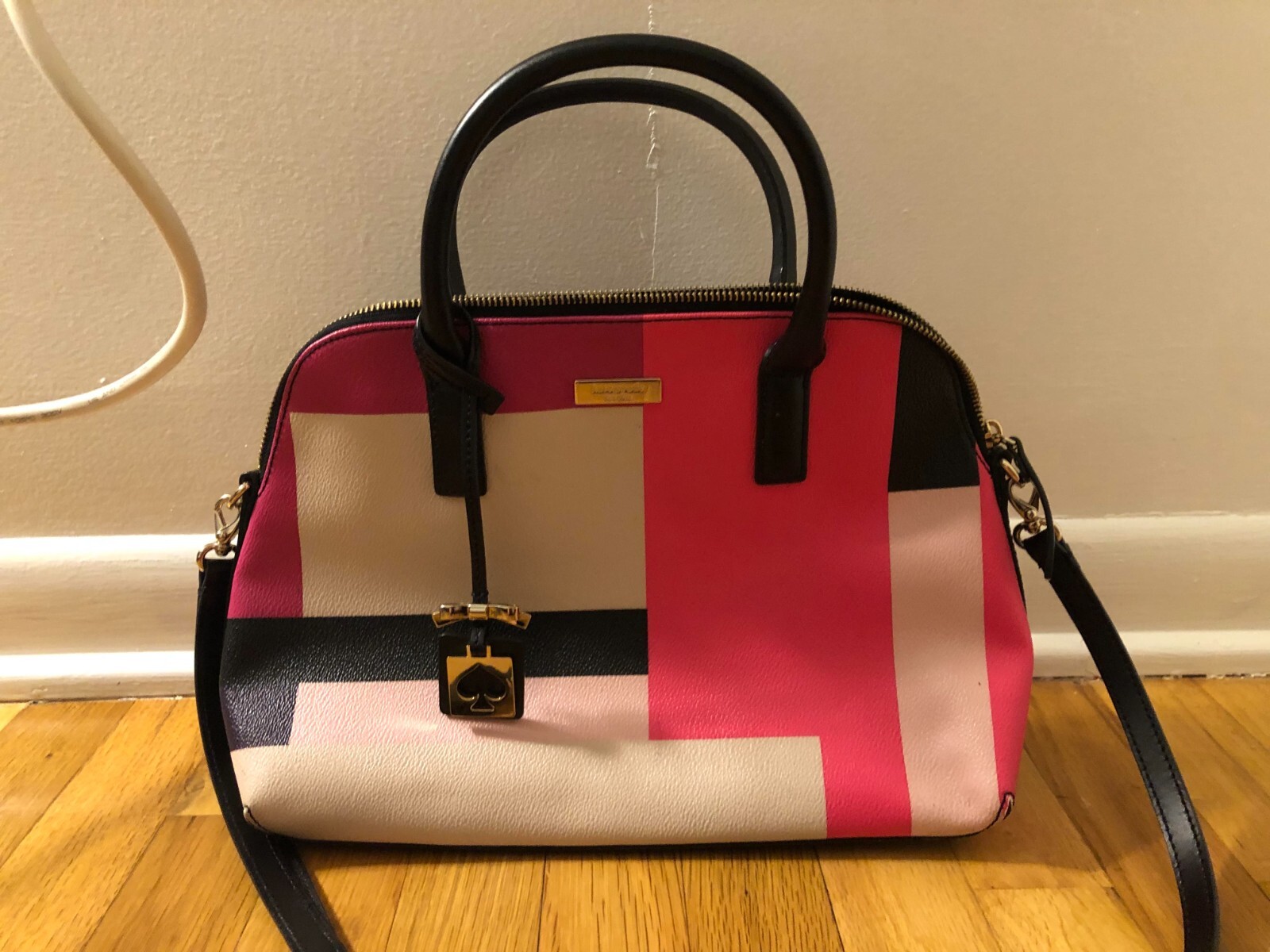 Kate Spade RN 0102760/CA 57710 Pink Multi-Color Leather