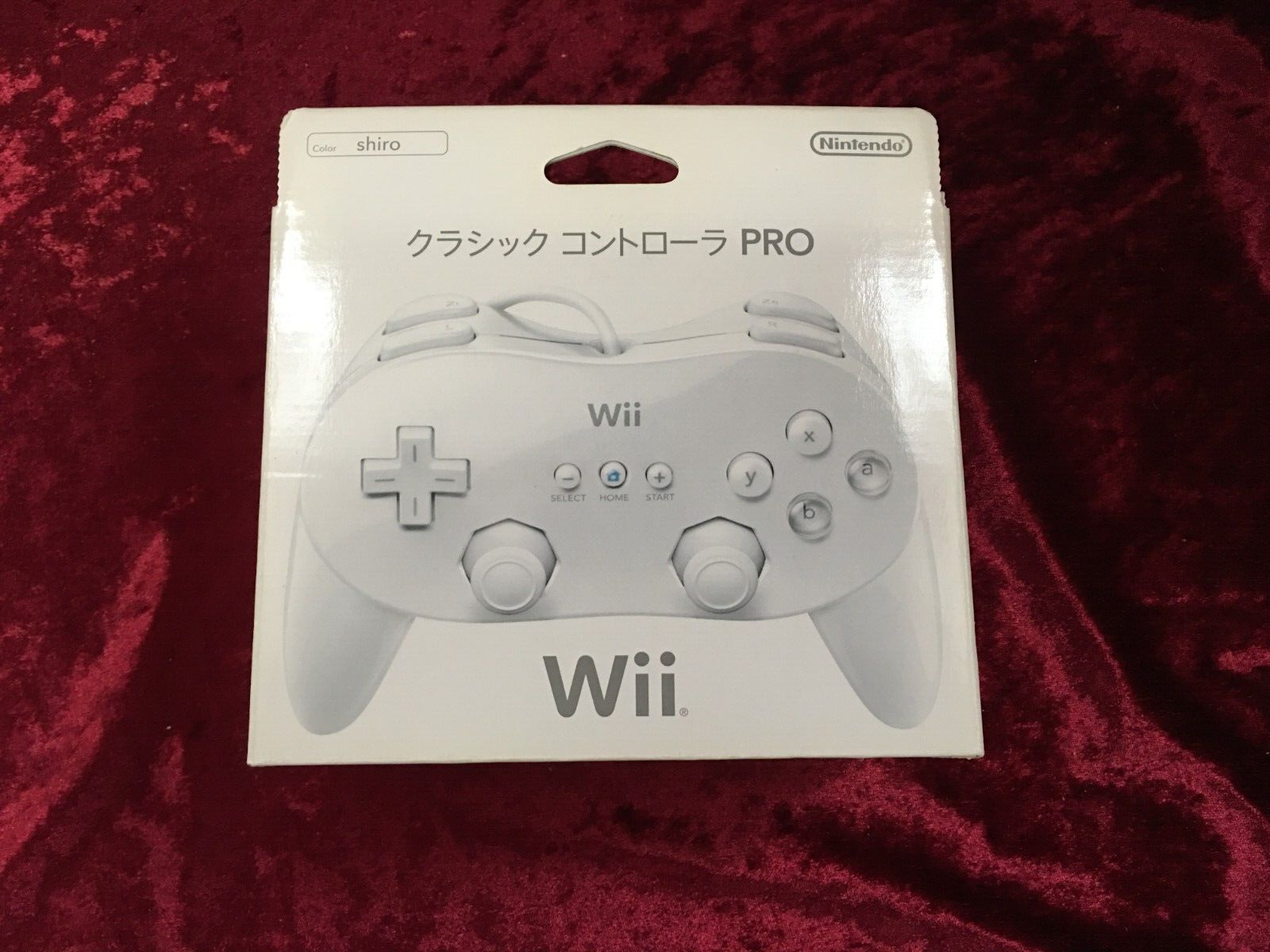 Nintendo Wii Classic Controller PRO (White) from Japan | eBay