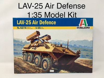 Italeri LAV-25 ADV Air Defense Anti-Aircraft Tank Model Kit 1:35 6274