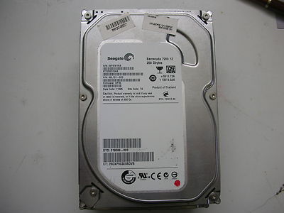 Seagate barracuda 7200.12 250gb ST3250318AS 100535704 Rev C HP35