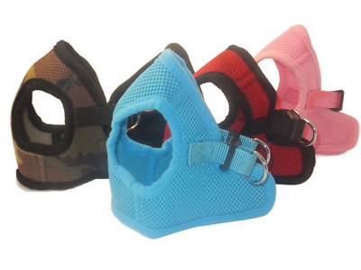 Snazzi Pet Soft Comfy Step in Vest Tiny Dogs Cats 2-18 lbs Teacups Minis XS-XL